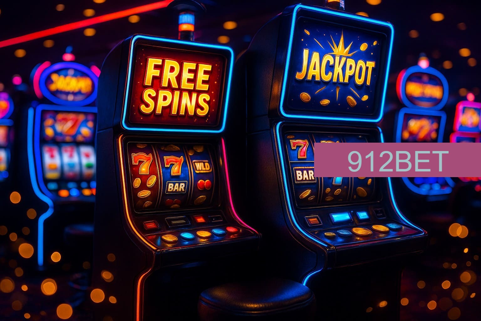 Diversos jogos de caça-níqueis